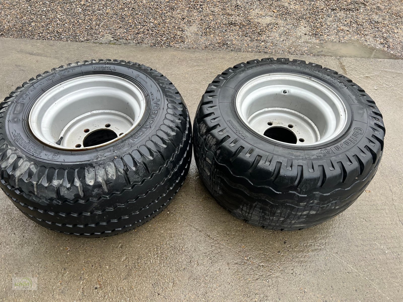 Sonstige Räder & Reifen & Felgen Türe ait Sonstige 2 Kompletträder mit Reifen 19.0/45-17 auf 6-Loch ET0 Felgen, Gebrauchtmaschine içinde Burgrieden (resim 1)