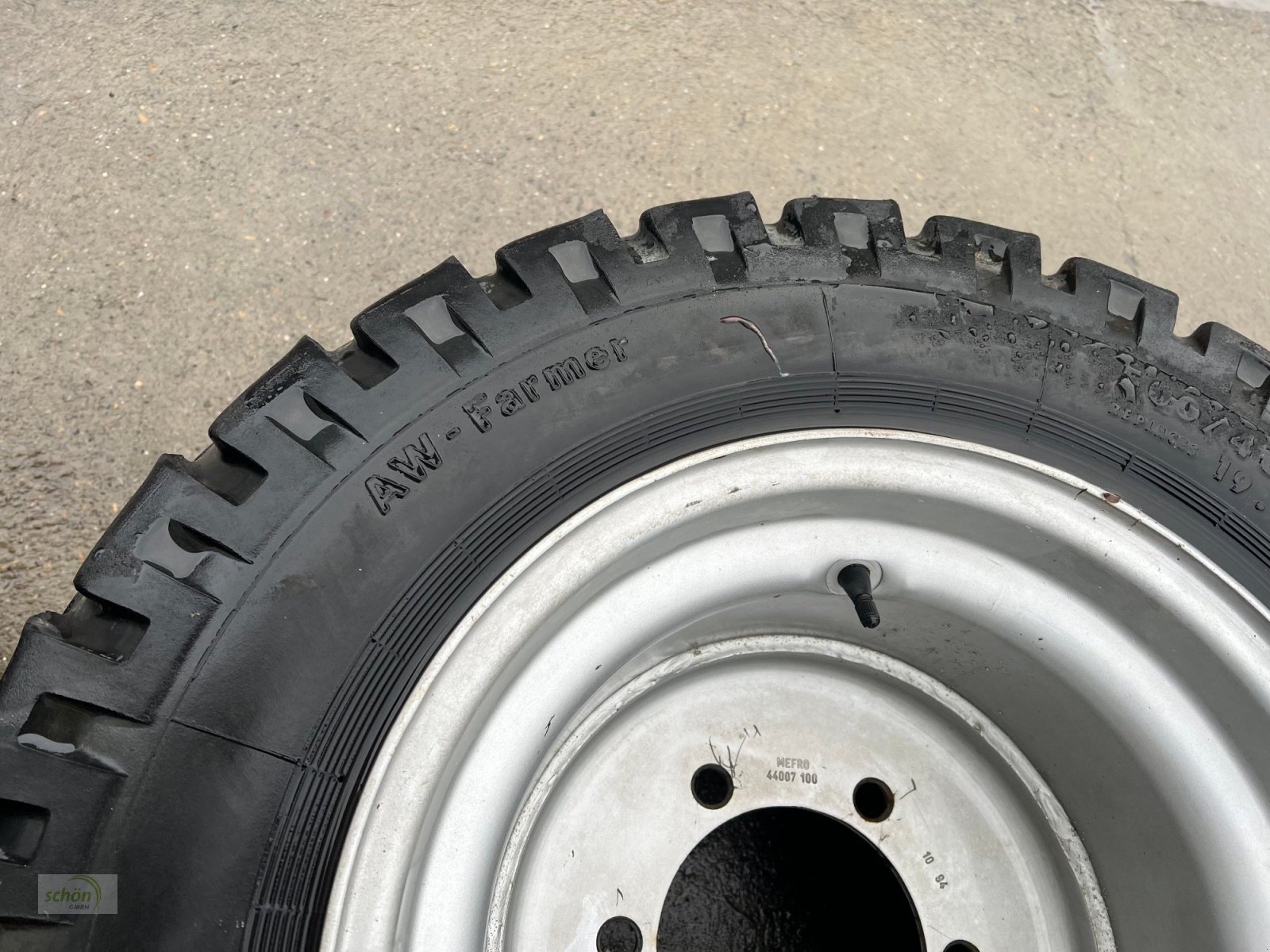 Sonstige Räder & Reifen & Felgen Türe ait Sonstige 2 Kompletträder mit Reifen 19.0/45-17 auf 6-Loch ET0 Felgen, Gebrauchtmaschine içinde Burgrieden (resim 10)