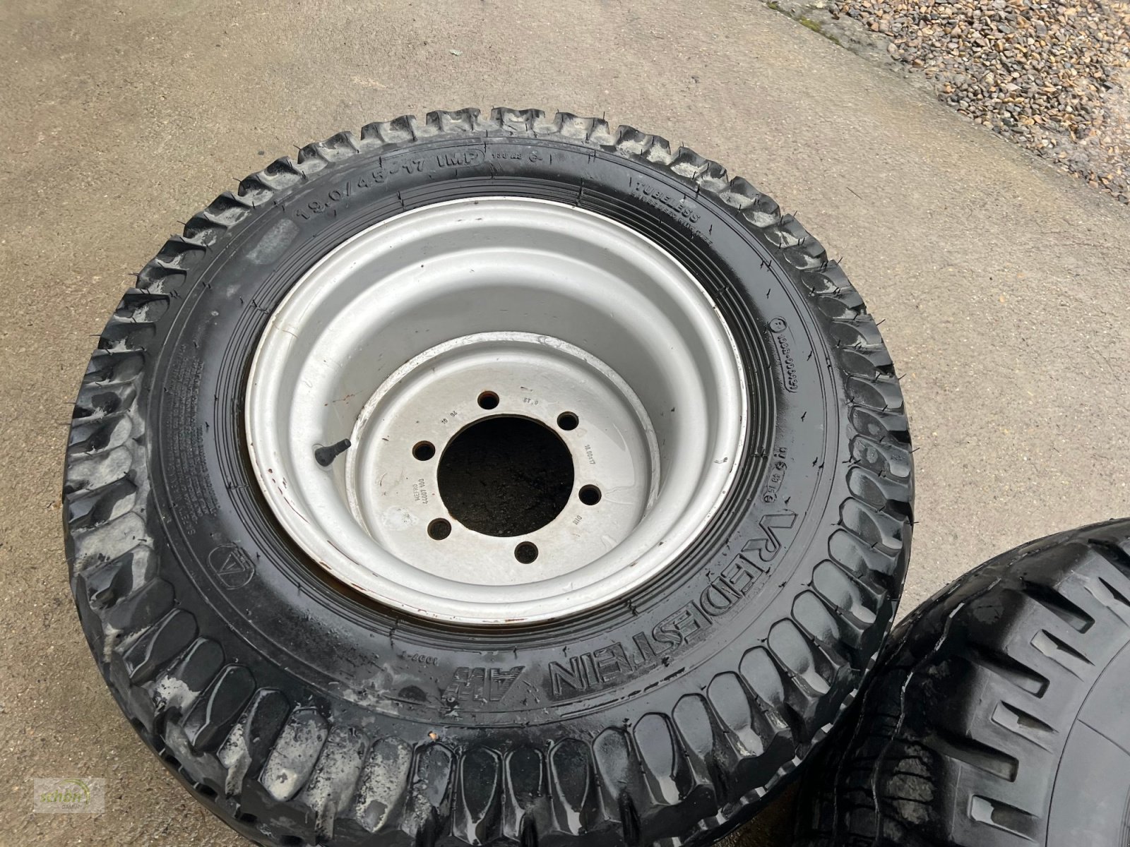 Sonstige Räder & Reifen & Felgen Türe ait Sonstige 2 Kompletträder mit Reifen 19.0/45-17 auf 6-Loch ET0 Felgen, Gebrauchtmaschine içinde Burgrieden (resim 11)