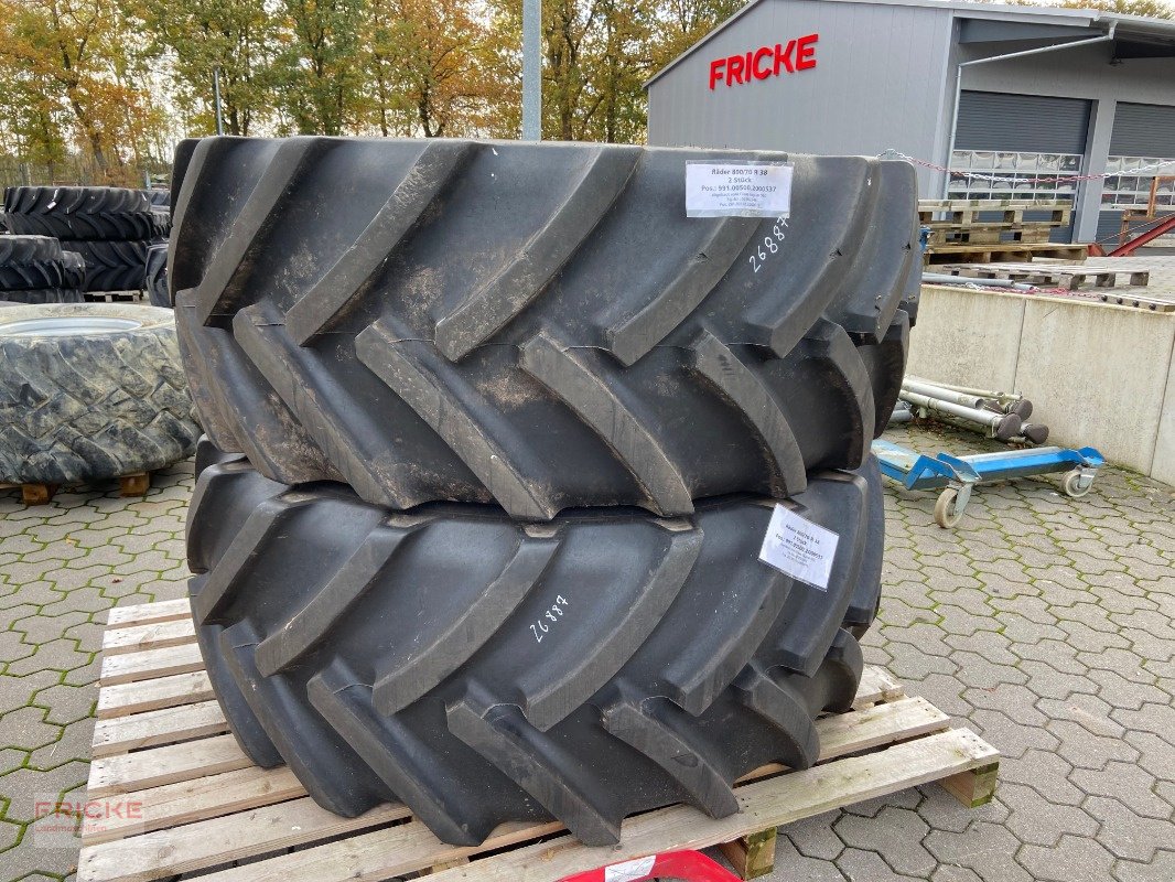 Sonstige Räder & Reifen & Felgen tip Sonstige 2x 800/70 R 38, Neumaschine in Bockel - Gyhum (Poză 2)