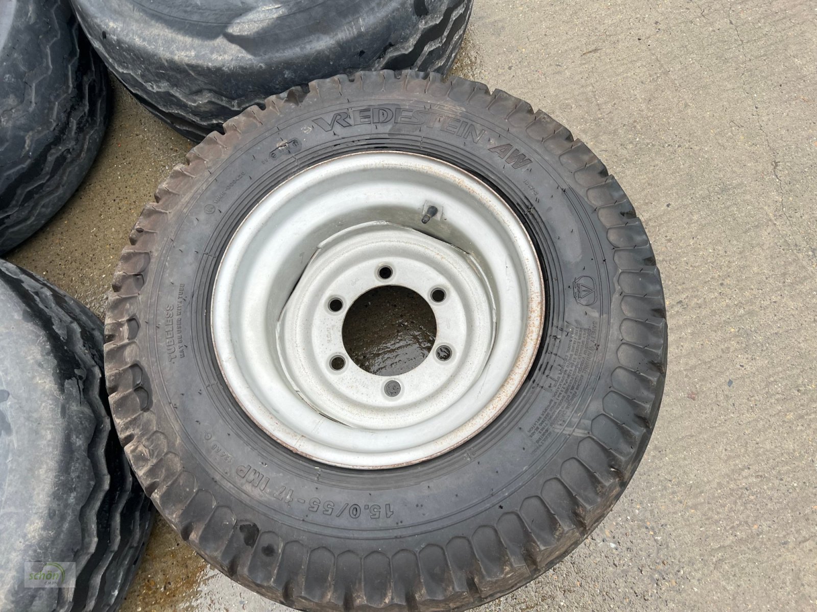 Sonstige Räder & Reifen & Felgen du type Sonstige 4 Kompletträder mit Reifen 15.0/55-17 auf 6-Loch ET0 Felgen, Gebrauchtmaschine en Burgrieden (Photo 2)