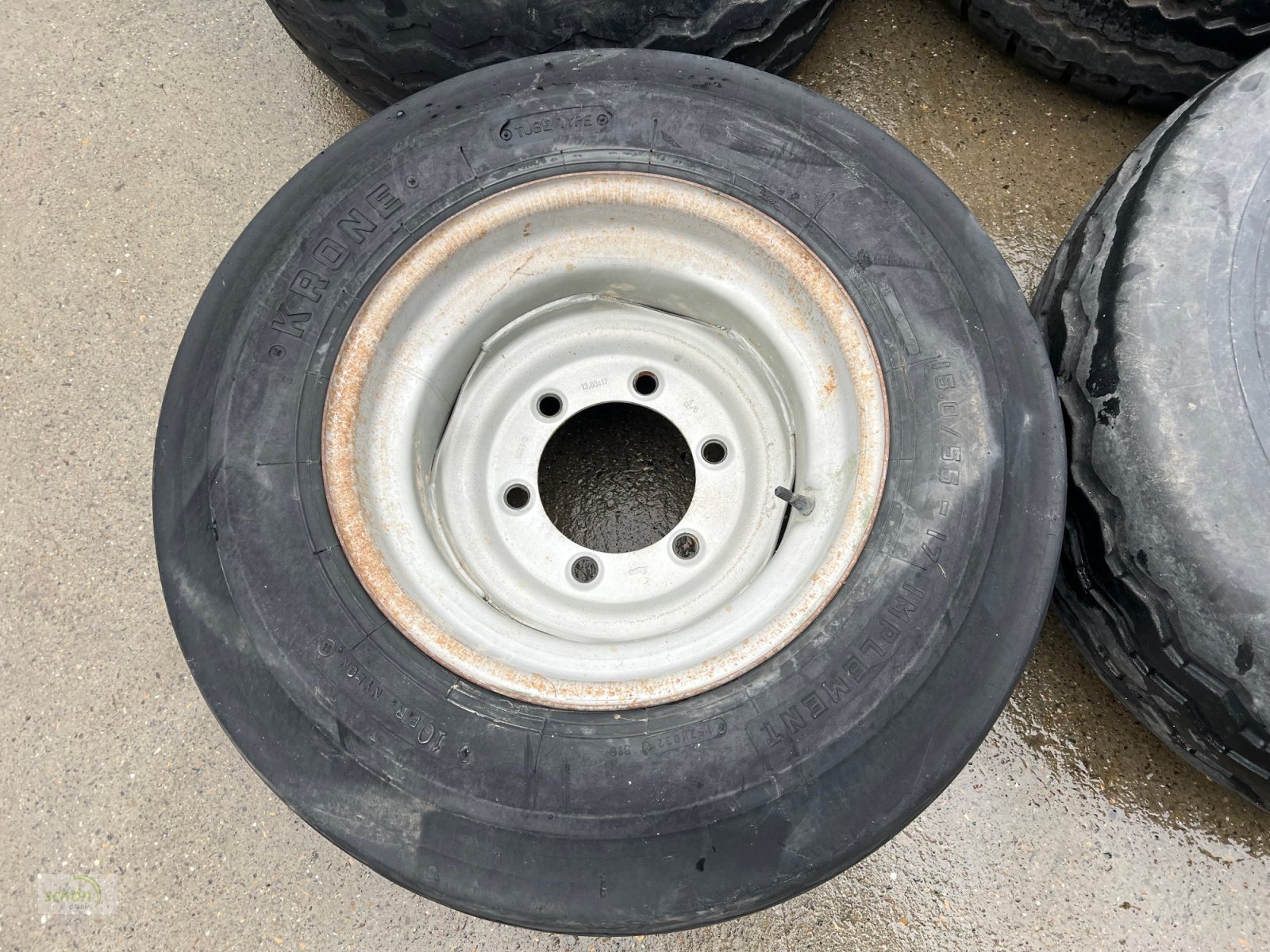 Sonstige Räder & Reifen & Felgen du type Sonstige 4 Kompletträder mit Reifen 15.0/55-17 auf 6-Loch ET0 Felgen, Gebrauchtmaschine en Burgrieden (Photo 4)