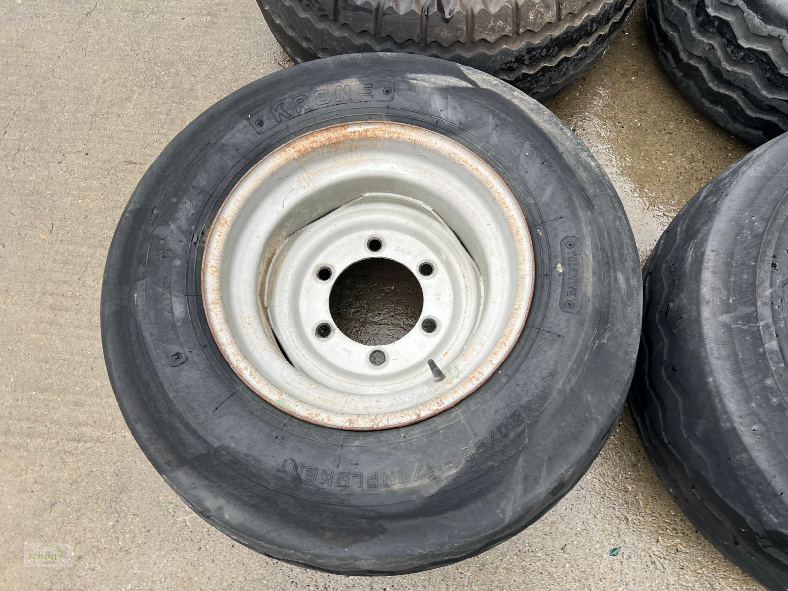 Sonstige Räder & Reifen & Felgen du type Sonstige 4 Kompletträder mit Reifen 15.0/55-17 auf 6-Loch ET0 Felgen, Gebrauchtmaschine en Burgrieden (Photo 5)