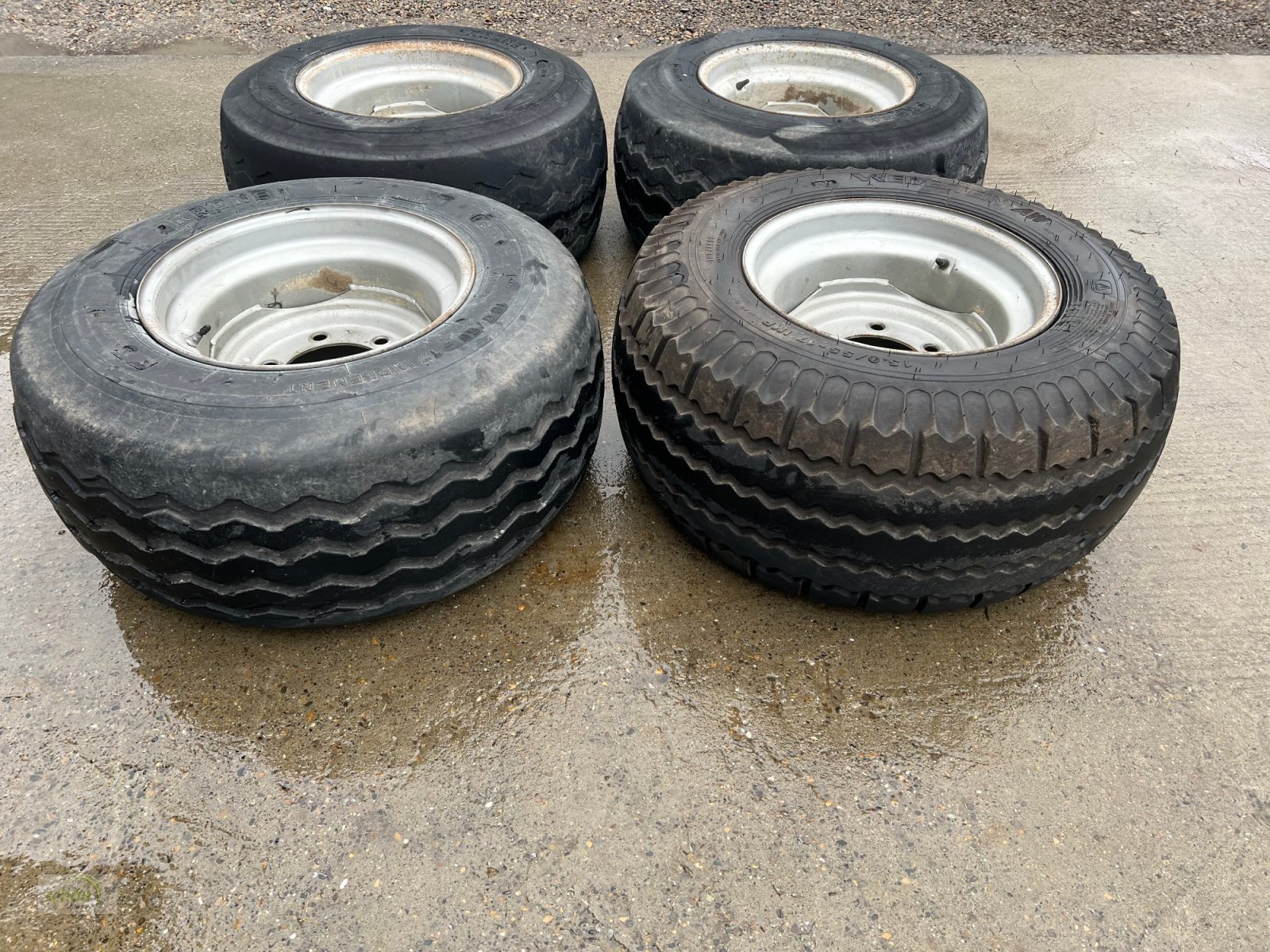 Sonstige Räder & Reifen & Felgen du type Sonstige 4 Kompletträder mit Reifen 15.0/55-17 auf 6-Loch ET0 Felgen, Gebrauchtmaschine en Burgrieden (Photo 7)