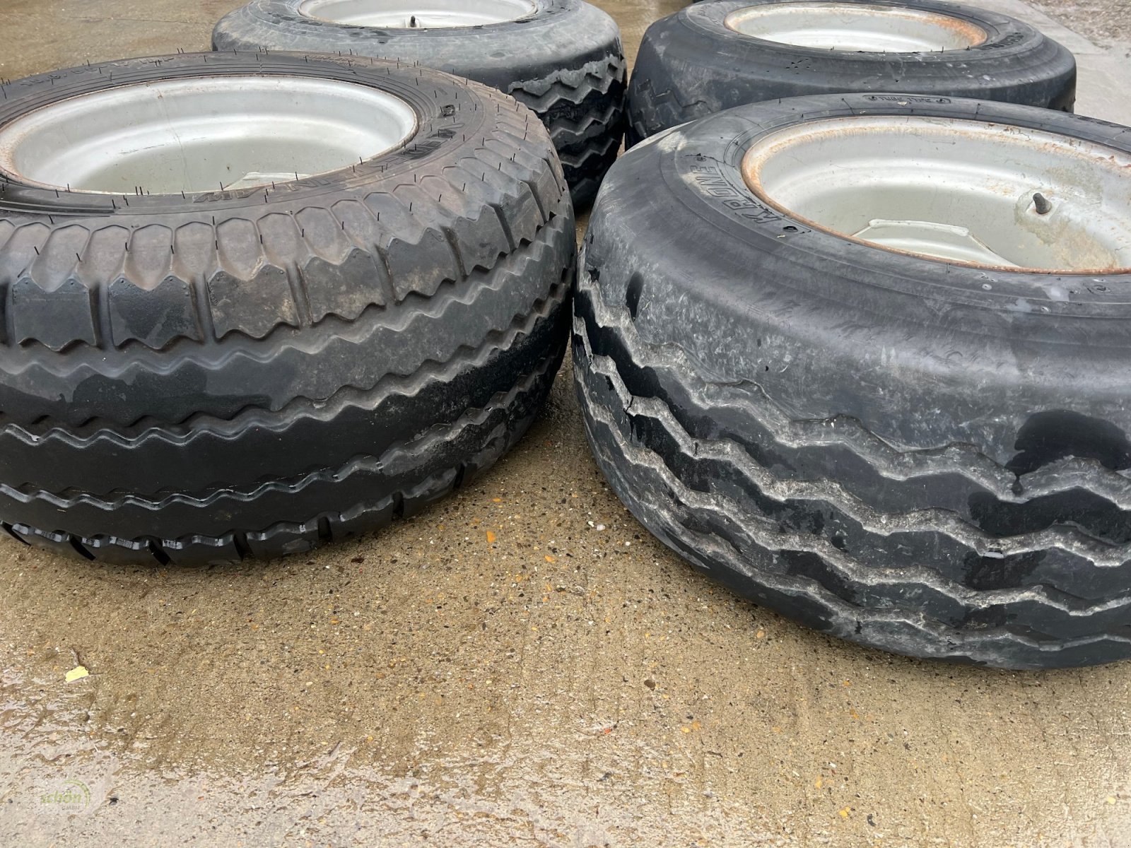 Sonstige Räder & Reifen & Felgen du type Sonstige 4 Kompletträder mit Reifen 15.0/55-17 auf 6-Loch ET0 Felgen, Gebrauchtmaschine en Burgrieden (Photo 16)