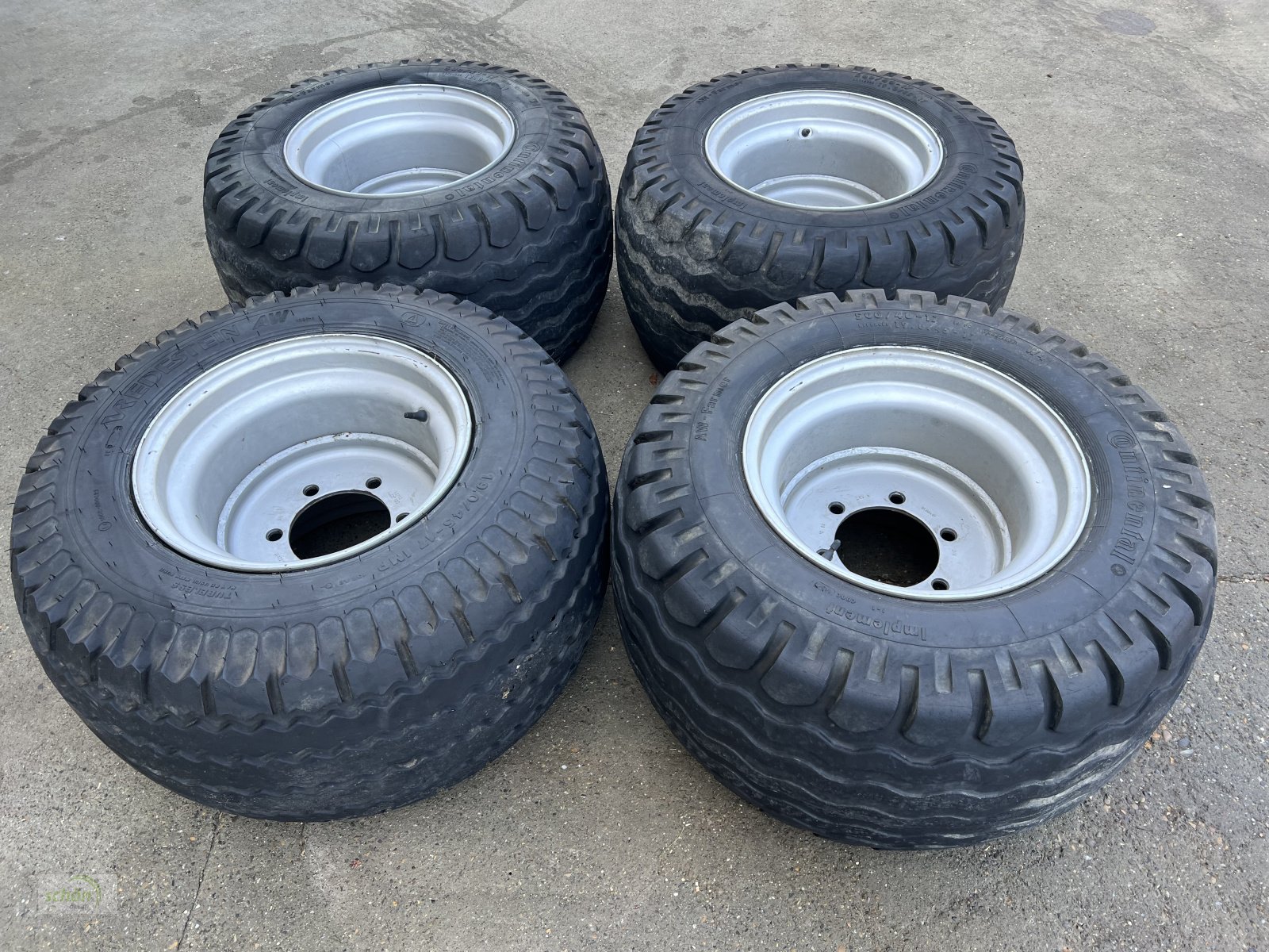 Sonstige Räder & Reifen & Felgen типа Sonstige 4 Kompletträder mit Reifen 19.0/45-17 auf 6-Loch ET 0 Felgen, Gebrauchtmaschine в Burgrieden (Фотография 11)