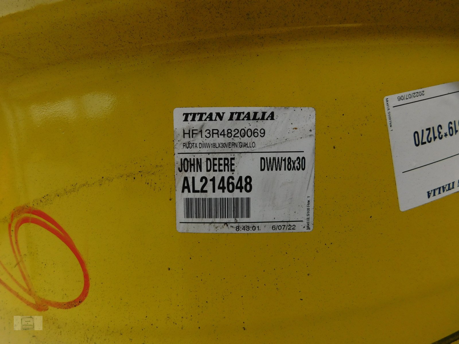 Sonstige Räder & Reifen & Felgen des Typs Titan DW 18x30, Neumaschine in Gross-Bieberau (Bild 3)