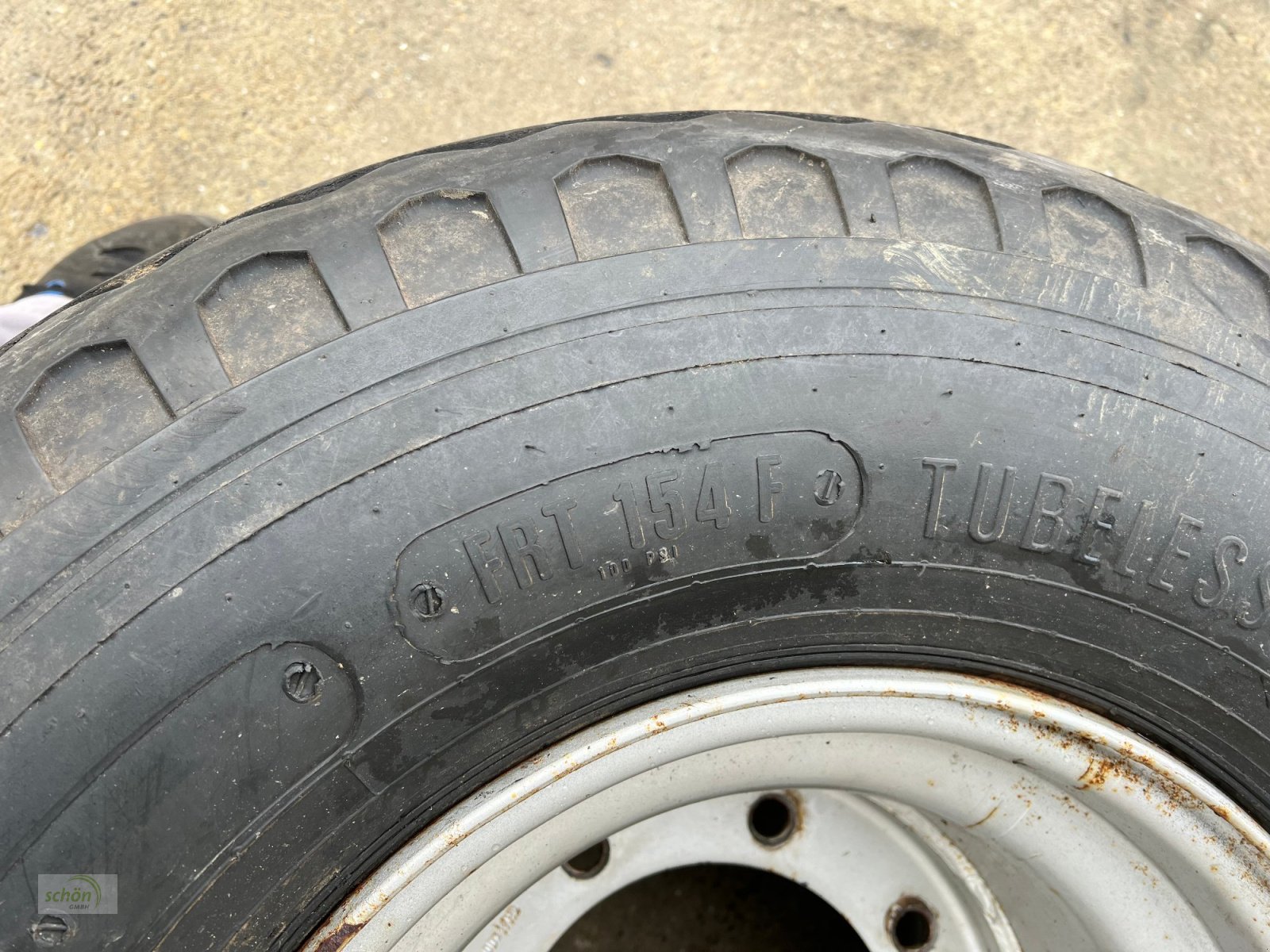 Sonstige Räder & Reifen & Felgen des Typs Trelleborg 4 Kompletträder mit Reifen 555/45-17 auf 8-Loch ET0 Felgen, Gebrauchtmaschine in Burgrieden (Bild 5)