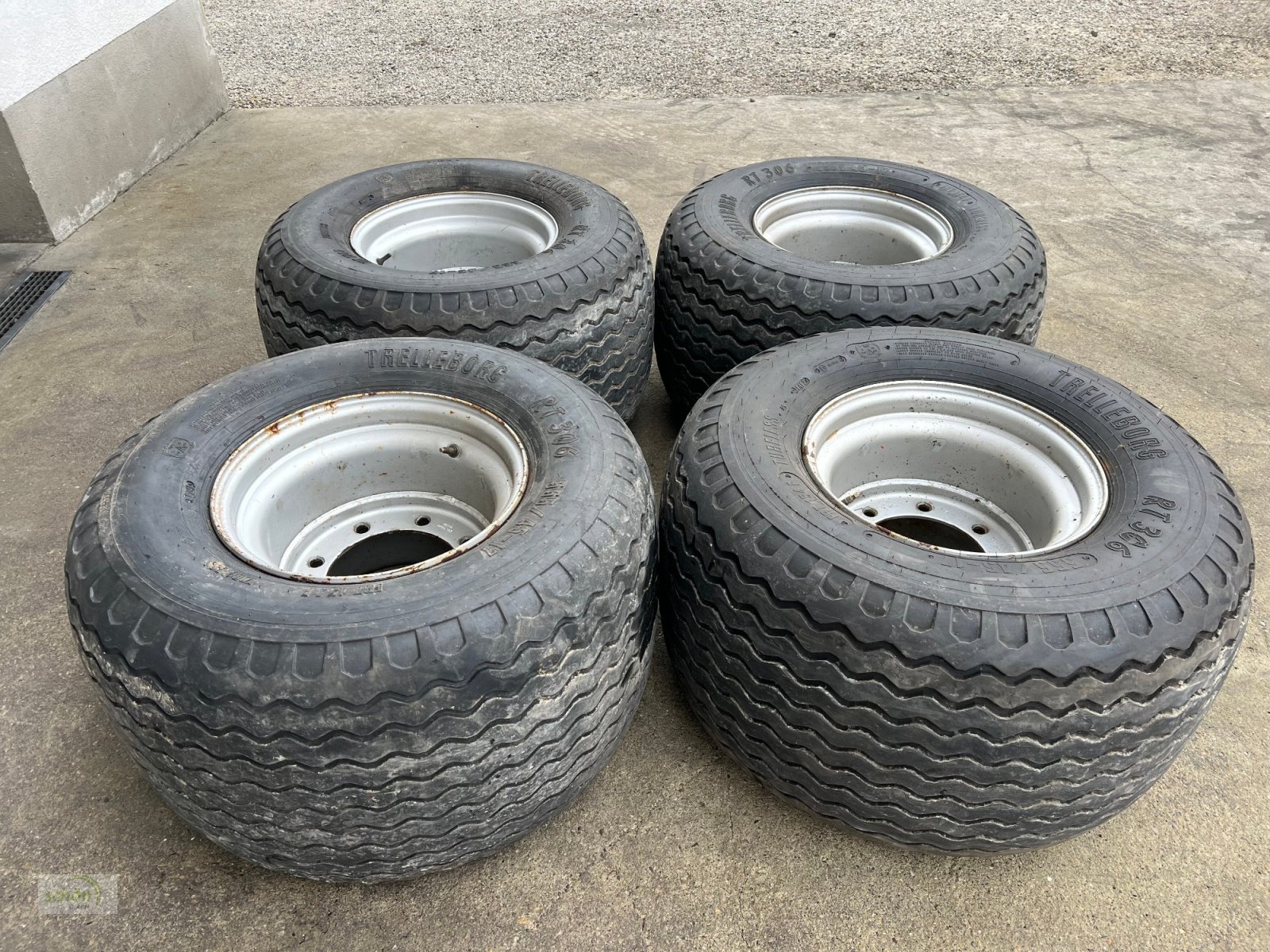 Sonstige Räder & Reifen & Felgen des Typs Trelleborg 4 Kompletträder mit Reifen 555/45-17 auf 8-Loch ET0 Felgen, Gebrauchtmaschine in Burgrieden (Bild 9)
