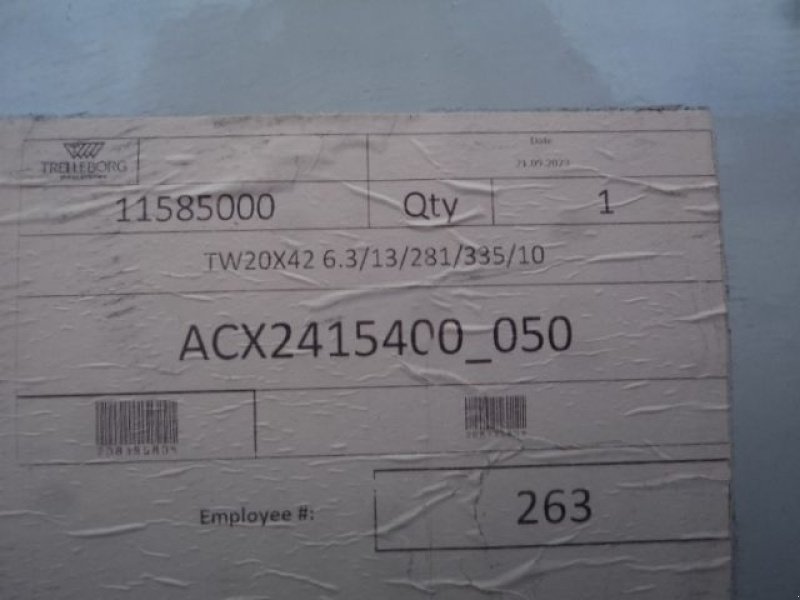 Sonstige Räder & Reifen & Felgen типа Trelleborg JANTE 20 X 42, Gebrauchtmaschine в MOULLE (Фотография 7)
