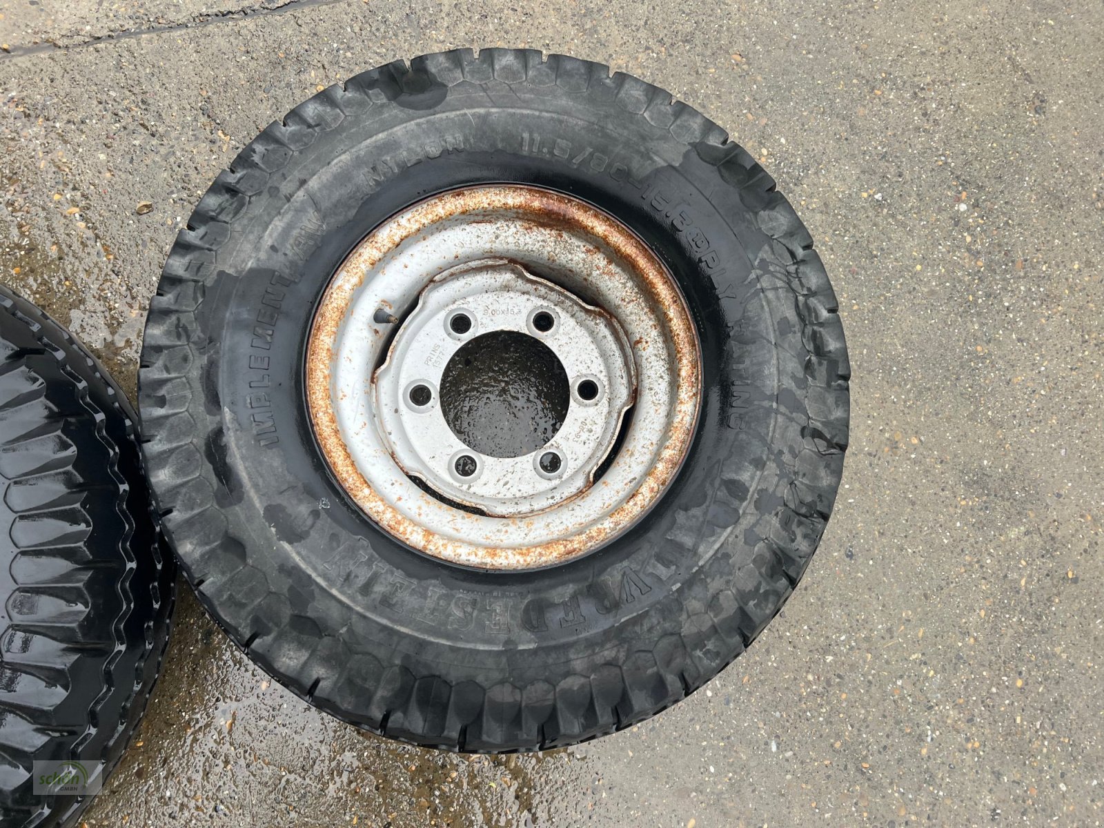 Sonstige Räder & Reifen & Felgen typu Vredestein 2 Kompletträder mit Reifen 11.5/80-15.3 auf 6-Loch ET -10 Felgen, Gebrauchtmaschine v Burgrieden (Obrázok 3)