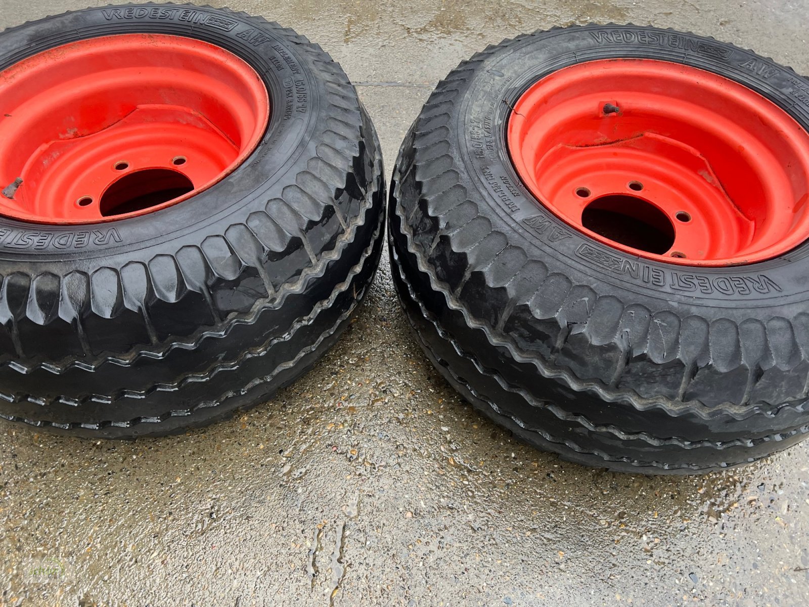 Sonstige Räder & Reifen & Felgen типа Vredestein 2 Kompletträder mit Reifen 15.0/55-17 auf 6-Loch ET0 Felgen, Gebrauchtmaschine в Burgrieden (Фотография 10)