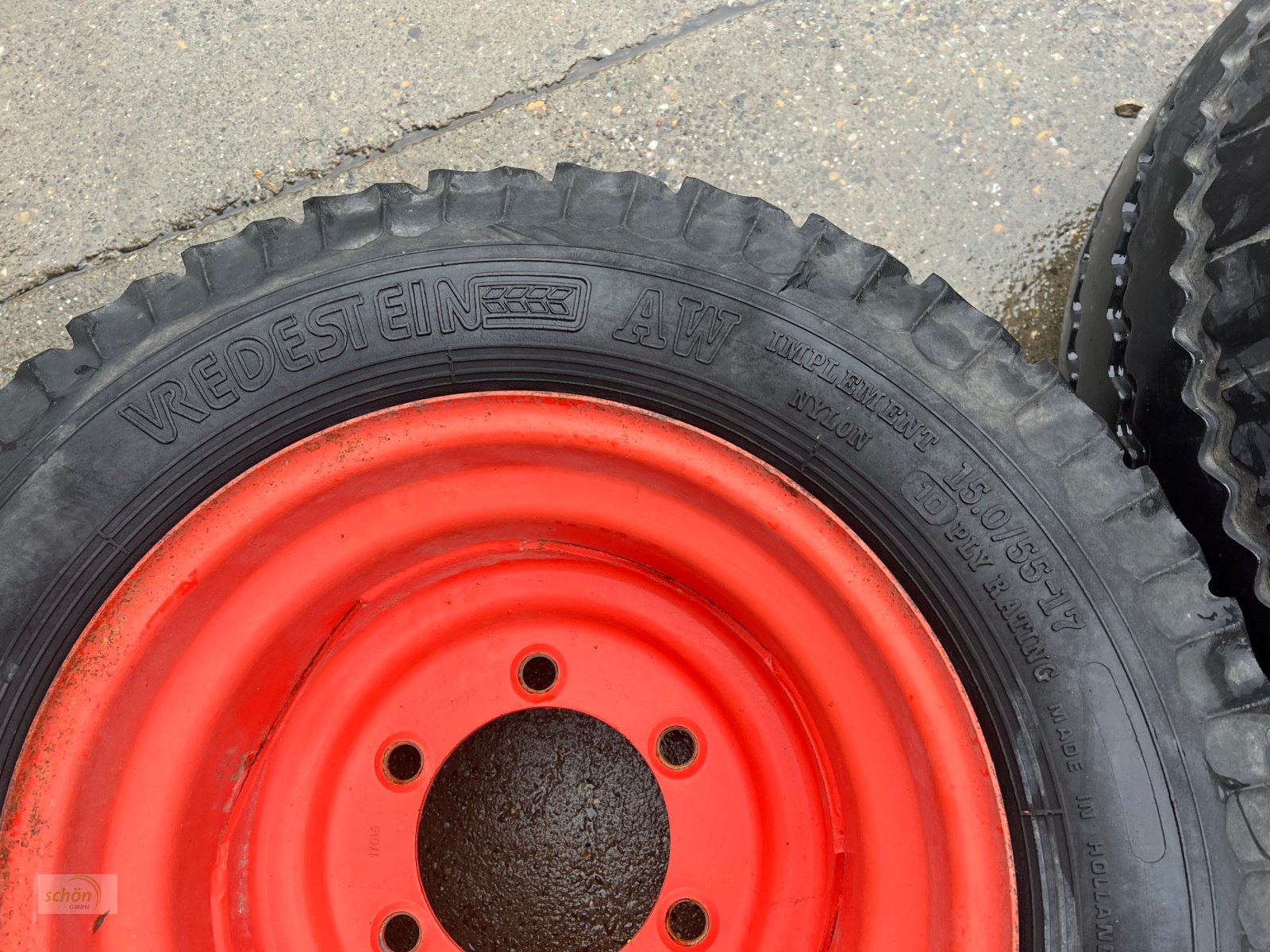 Sonstige Räder & Reifen & Felgen типа Vredestein 2 Kompletträder mit Reifen 15.0/55-17 auf 6-Loch ET0 Felgen, Gebrauchtmaschine в Burgrieden (Фотография 11)