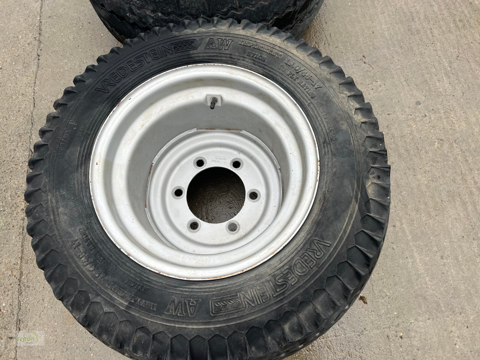 Sonstige Räder & Reifen & Felgen van het type Vredestein 2 Kompletträder mit Reifen 19.0/45-17 auf 6-Loch ET-35 !! Felgen, Gebrauchtmaschine in Burgrieden (Foto 7)