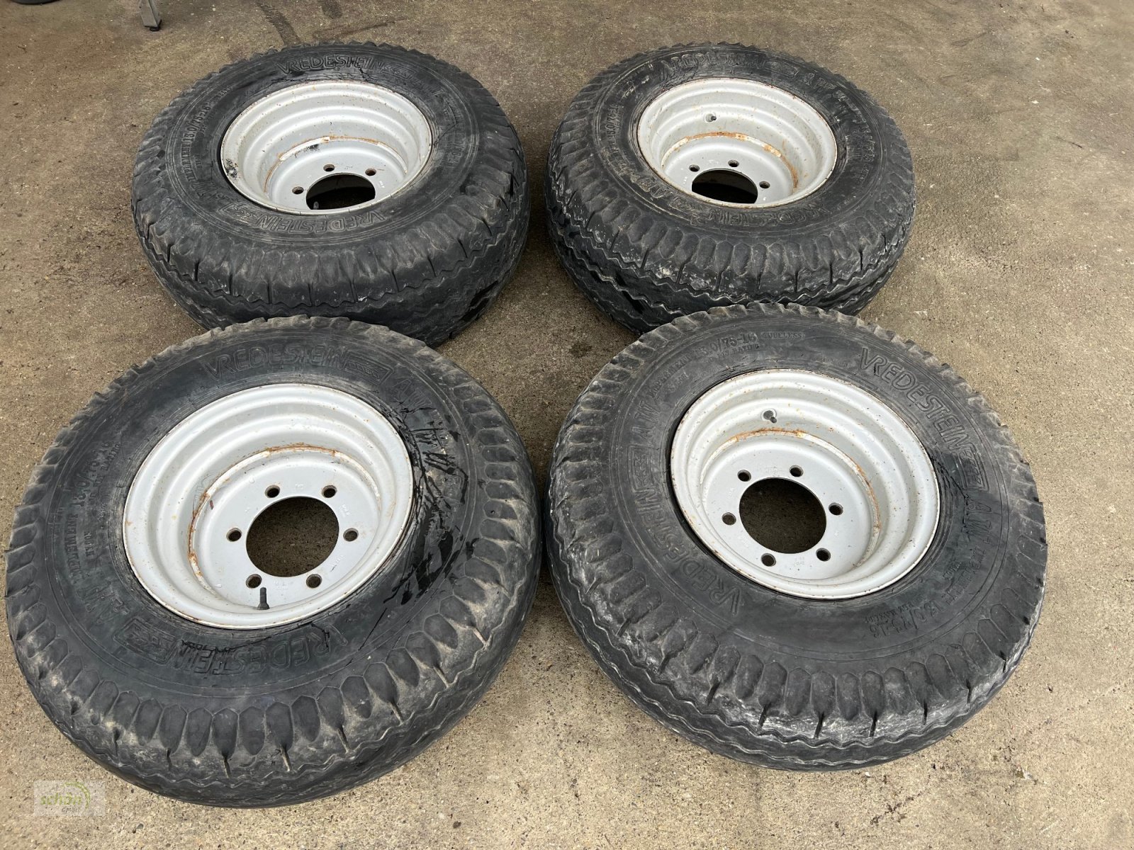 Sonstige Räder & Reifen & Felgen des Typs Vredestein 4 Kompletträder mit Reifen 13.0/75-16 auf 6-Loch ET0 Felgen, Gebrauchtmaschine in Burgrieden (Bild 1)