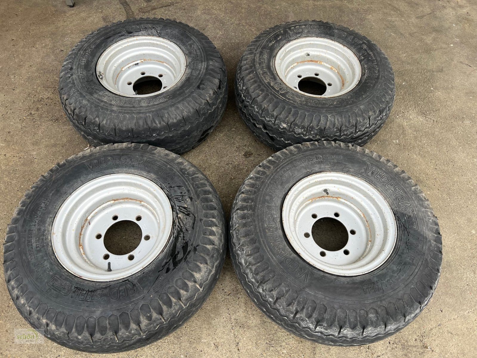 Sonstige Räder & Reifen & Felgen des Typs Vredestein 4 Kompletträder mit Reifen 13.0/75-16 auf 6-Loch ET0 Felgen, Gebrauchtmaschine in Burgrieden (Bild 2)