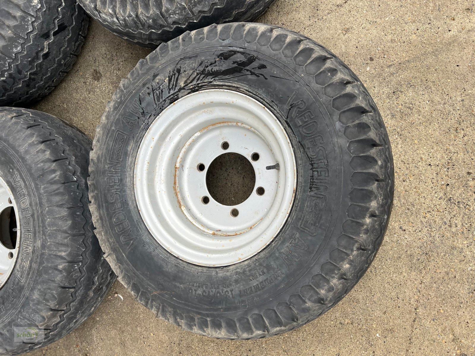 Sonstige Räder & Reifen & Felgen des Typs Vredestein 4 Kompletträder mit Reifen 13.0/75-16 auf 6-Loch ET0 Felgen, Gebrauchtmaschine in Burgrieden (Bild 4)