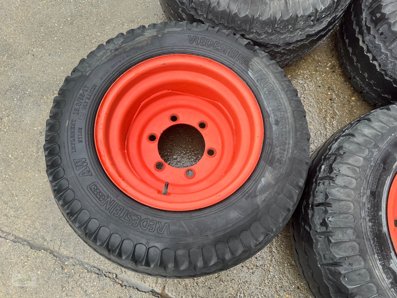 Sonstige Räder & Reifen & Felgen типа Vredestein 4 Kompletträder mit Reifen 15.0/55-17 auf 6-Loch ET0 Felgen, Gebrauchtmaschine в Burgrieden (Фотография 3)