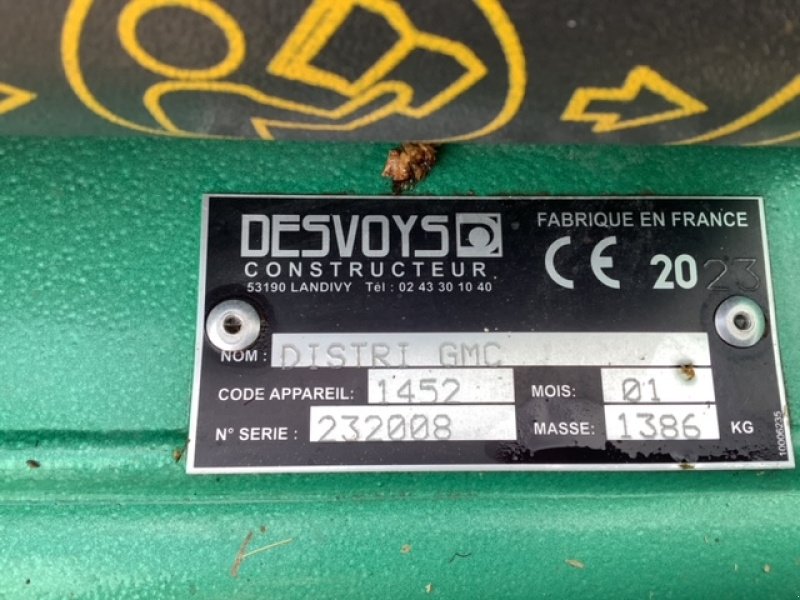 Sonstige Rübentechnik tip Desvoys 2M80, Gebrauchtmaschine in HERLIN LE SEC (Poză 7)