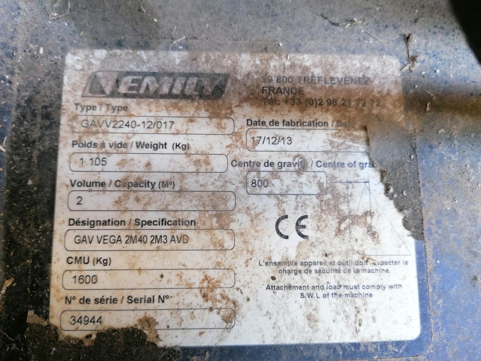 Sonstige Rübentechnik typu Emily GODET DESILEUR, Gebrauchtmaschine v Le Horps (Obrázek 11)