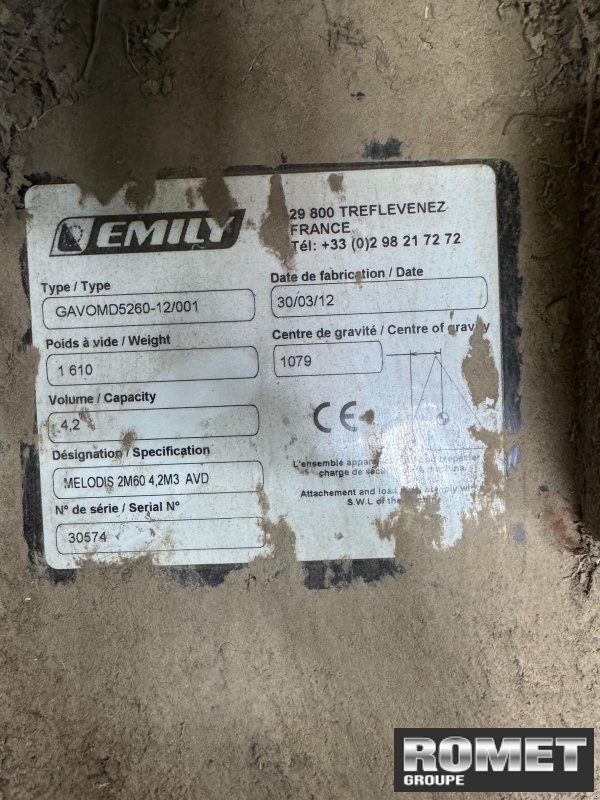 Sonstige Rübentechnik des Typs Emily MELODIS, Gebrauchtmaschine in Gennes sur glaize (Bild 5)