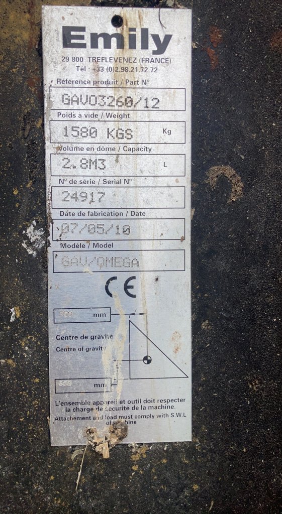 Sonstige Rübentechnik of the type Emily OMÉGA 2.8, Gebrauchtmaschine in CORMENON (Picture 5)