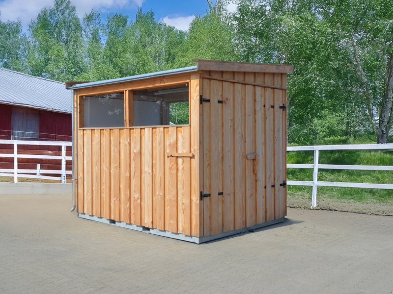 Sonstige Stalltechnik Türe ait Buchholz SOLEKING Inhalationskammer für Pferde, Neumaschine içinde Celle (resim 1)