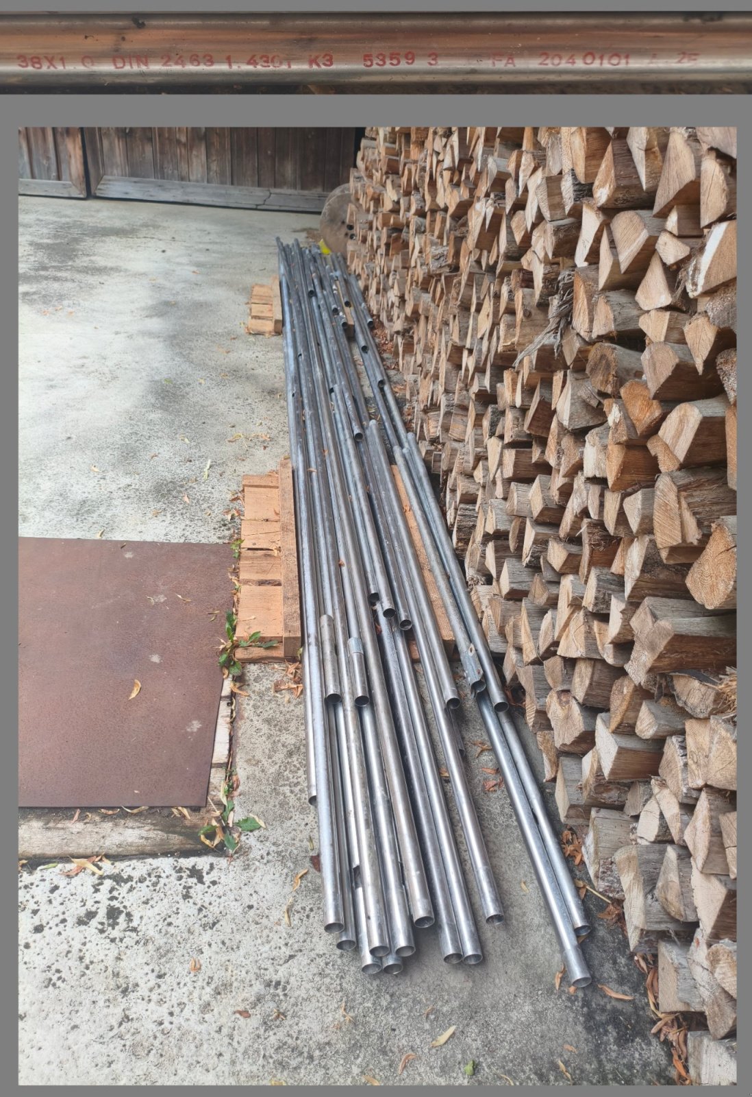 Sonstige Stalltechnik of the type Ibo 38er Futteranlage Edelstahlrohre, Gebrauchtmaschine in Pettendorf (Picture 1)