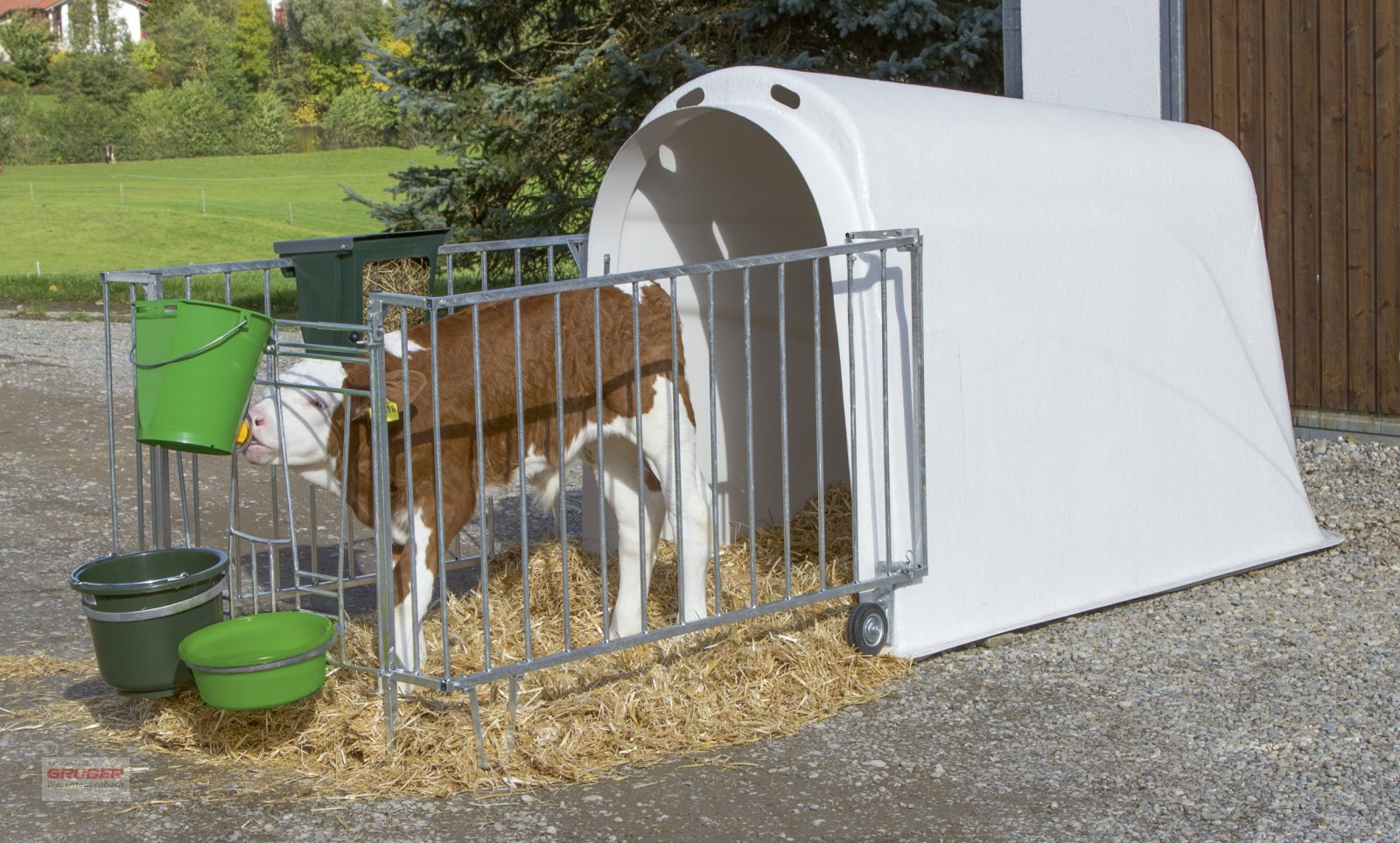 Sonstige Stalltechnik des Typs Kerbl CalfHouse Masterplus Kälberiglu, Neumaschine in Dorfen (Bild 1)