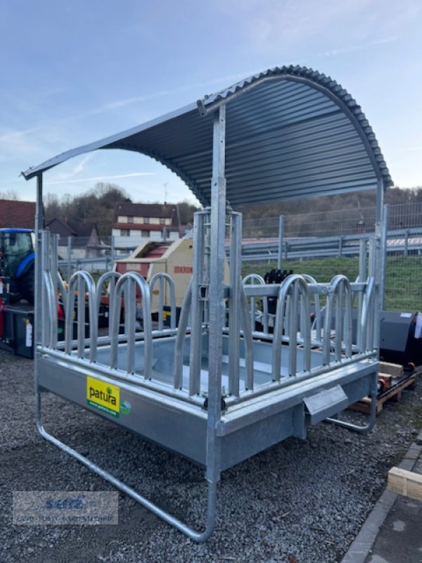Sonstige Stalltechnik от тип Patura Profi-Viereckraufe mit Palisadenfressgitter, Neumaschine в Lindenfels-Glattbach (Снимка 1)