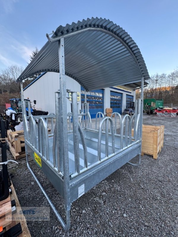Sonstige Stalltechnik от тип Patura Profi-Viereckraufe mit Palisadenfressgitter, Neumaschine в Lindenfels-Glattbach (Снимка 4)