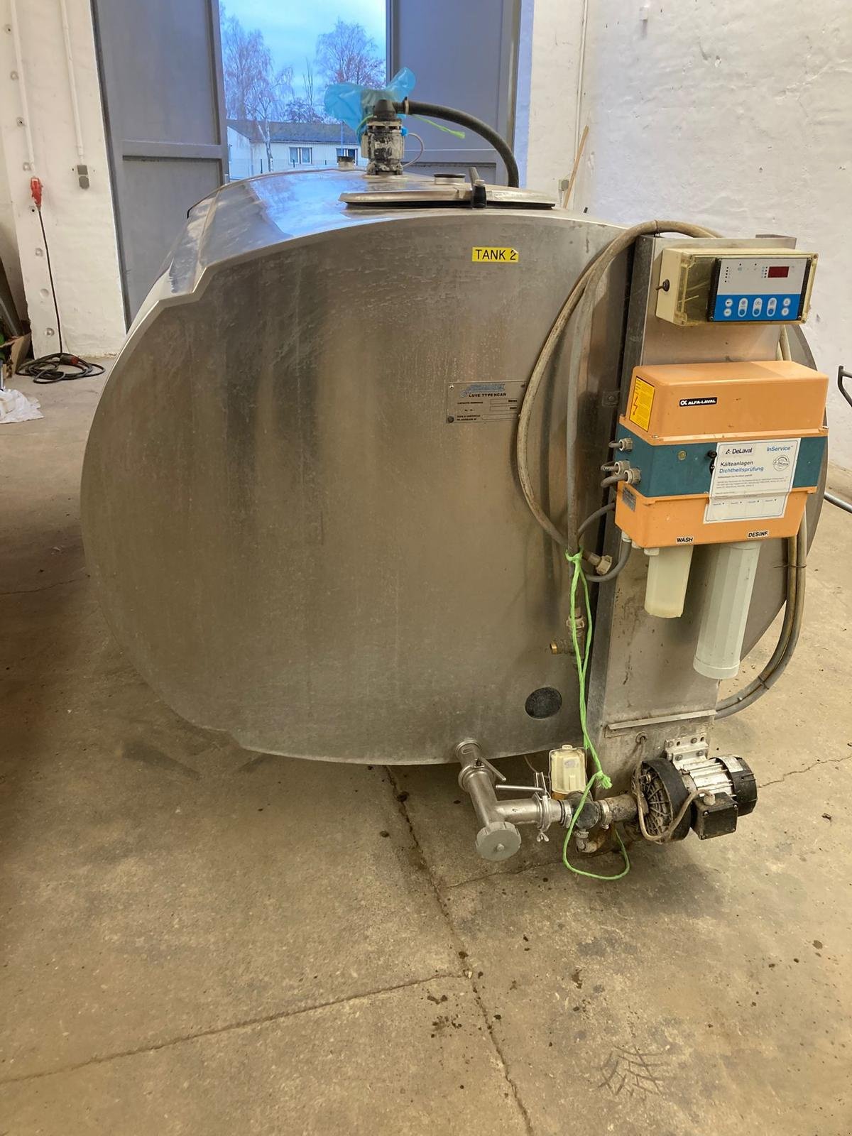 Sonstige Stalltechnik от тип Sonstige Kühltank 3000l, Gebrauchtmaschine в Gutenborn OT Heuckewalde (Снимка 1)