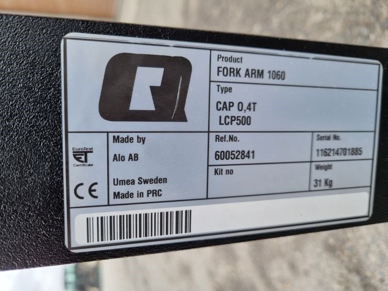 Sonstige Stapler des Typs Alö Compact 1060 Palettengabel, Neumaschine in Chur (Bild 5)