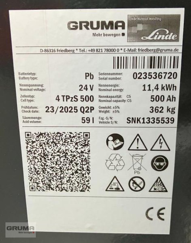 Sonstige Teile του τύπου Aim 24 Volt 4 PzS 500 Ah, Gebrauchtmaschine σε Friedberg-Derching (Φωτογραφία 4)