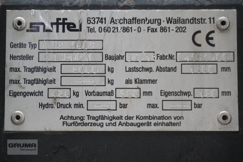 Sonstige Teile типа Auramo BOLZONI-AURAMOlll AR-45RHO - 15 Breite:1200mm, Gebrauchtmaschine в Friedberg-Derching (Фотография 6)