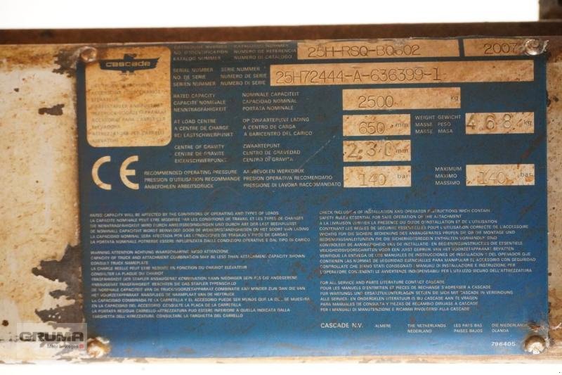 Sonstige Teile typu Cascade 25H-RSQ-BQ602, Gebrauchtmaschine v Friedberg-Derching (Obrázek 4)