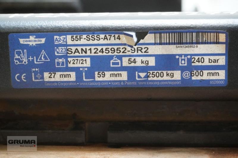 Sonstige Teile typu Cascade CASCADE 55F-SSS-A714, Breite 1040 mm, Gebrauchtmaschine w Friedberg-Derching (Zdjęcie 4)