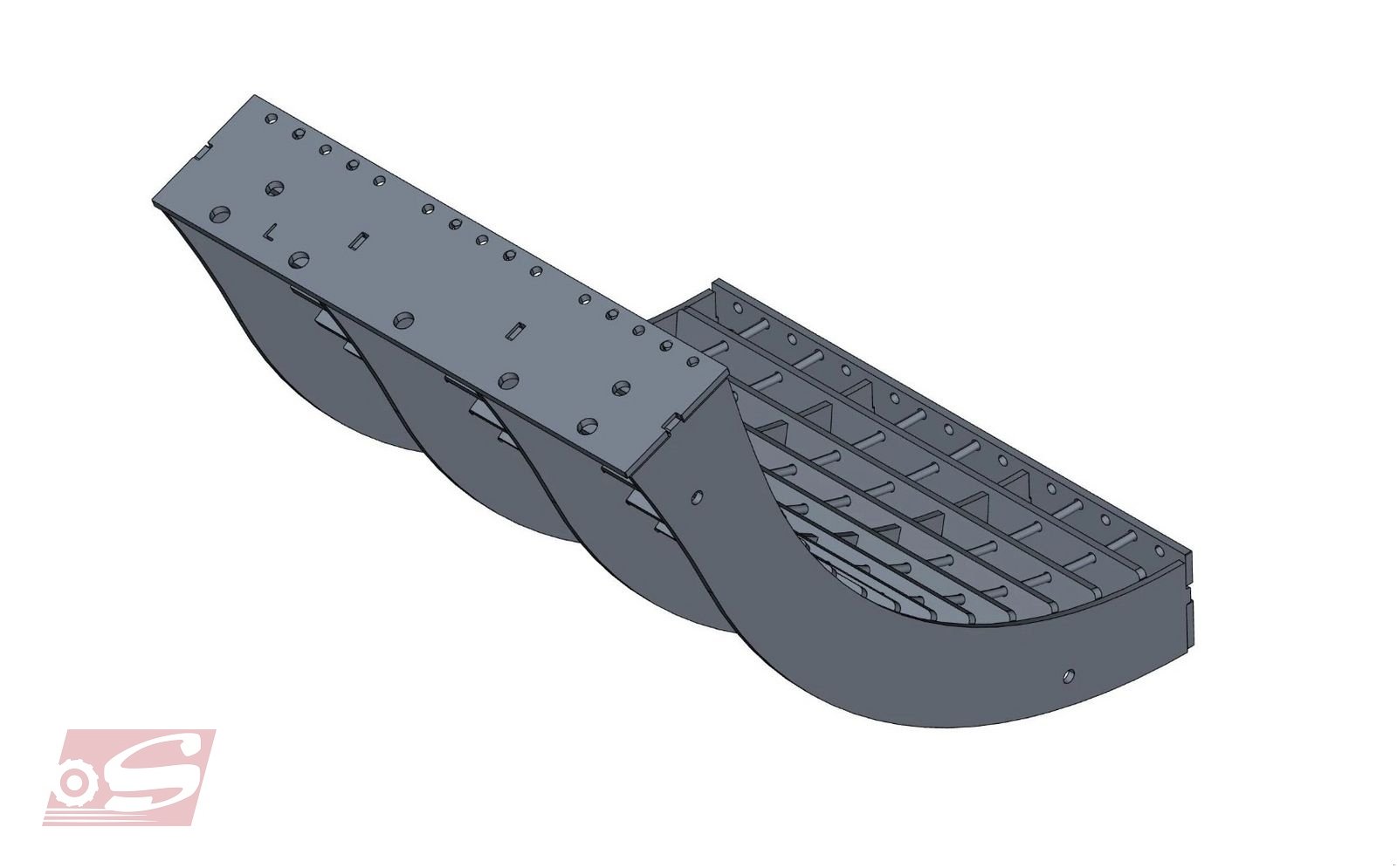 Sonstige Teile a típus Case IH Dreschkorb Large Skip Wire links, Gebrauchtmaschine ekkor: Offenhausen (Kép 2)