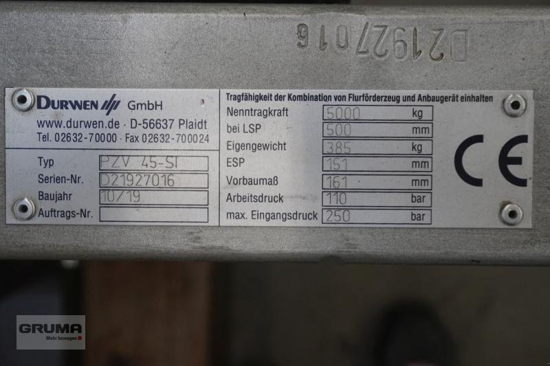 Sonstige Teile typu Durwen DURWEN PZV 45-SI, Breite 1150 mm, Gebrauchtmaschine v Friedberg-Derching (Obrázek 6)
