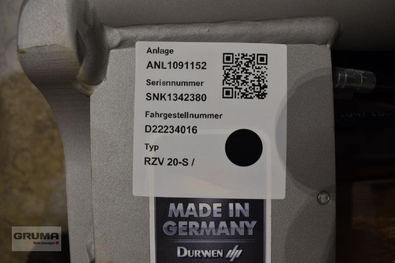 Sonstige Teile typu Durwen DURWEN RZV 20-S Breite 980mm, Gebrauchtmaschine v Friedberg-Derching (Obrázek 5)