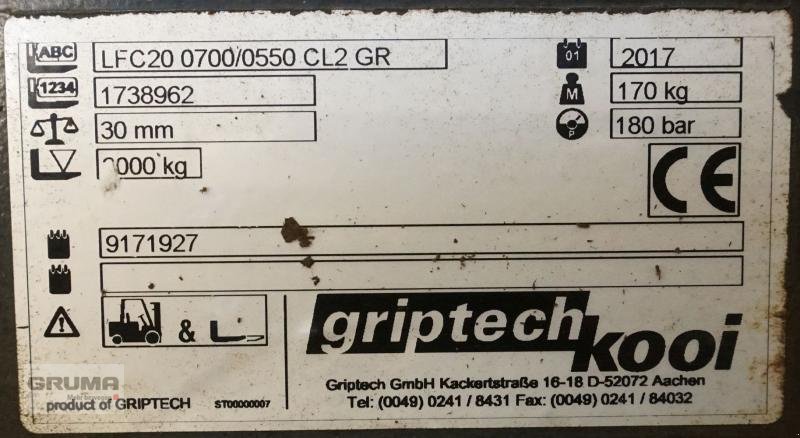 Sonstige Teile typu Griptech Hubgerüst, Gebrauchtmaschine v Friedberg-Derching (Obrázek 4)