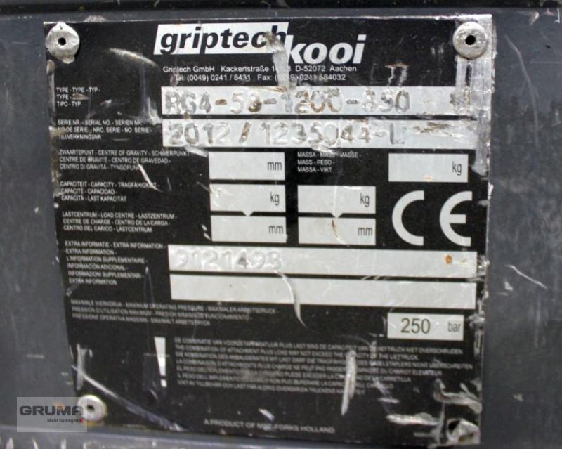 Sonstige Teile des Typs Griptech RG4 58/RG4 58/FPX, Gebrauchtmaschine in Friedberg-Derching (Bild 5)