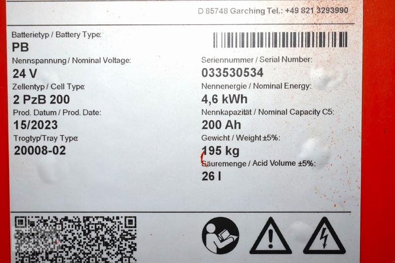 Sonstige Teile typu Gruma 24 Volt 2 PzB 200 Ah, Gebrauchtmaschine v Friedberg-Derching (Obrázek 5)