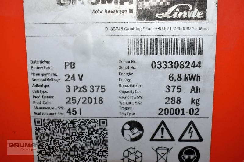 Sonstige Teile typu Gruma 24 Volt 3 PzS 375 Ah, Gebrauchtmaschine v Friedberg-Derching (Obrázek 5)