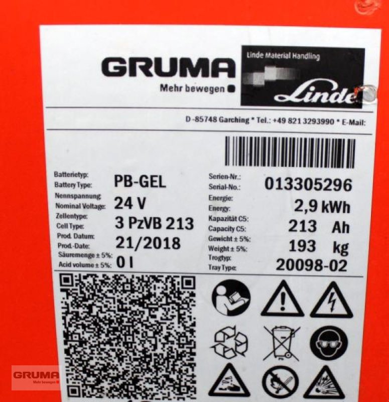 Sonstige Teile typu Gruma 24 Volt 3 PzV 213 Ah, Gebrauchtmaschine v Friedberg-Derching (Obrázek 5)