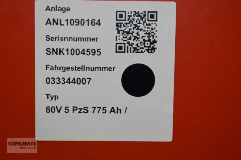 Sonstige Teile типа Gruma 80 Volt 5 PzS 775 Ah, Gebrauchtmaschine в Friedberg-Derching (Фотография 6)