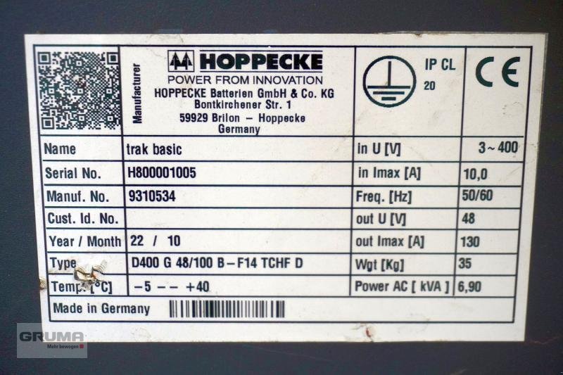 Sonstige Teile Türe ait Hoppecke  Trak basic 48/130, Gebrauchtmaschine içinde Friedberg-Derching (resim 1)