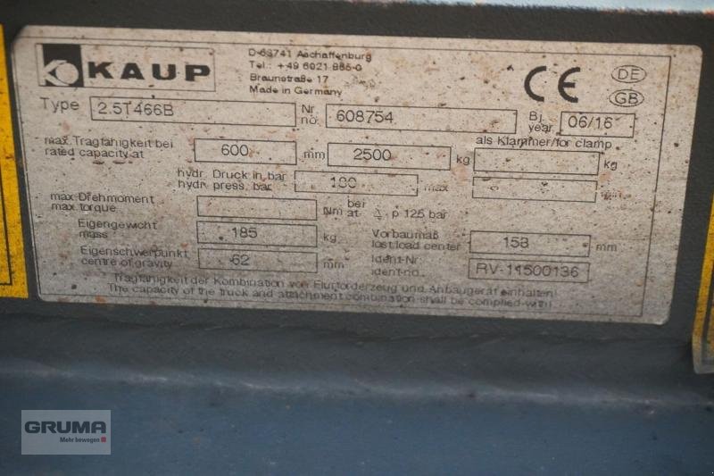 Sonstige Teile типа Kaup 2,5T466B, Breite:1150 mm, Gebrauchtmaschine в Friedberg-Derching (Фотография 4)
