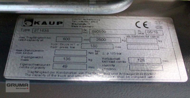 Sonstige Teile typu Kaup 2T163S, Gebrauchtmaschine v Friedberg-Derching (Obrázek 4)