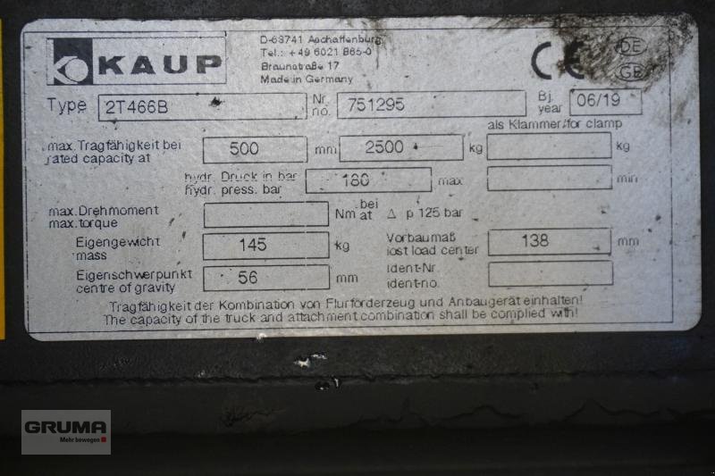 Sonstige Teile of the type Kaup 2T466B B=1040 mm, Gebrauchtmaschine in Friedberg-Derching (Picture 4)